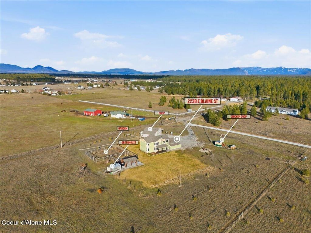 Photo of 2238 Blaine St, Athol, ID 83801 (MLS # 26-1384)