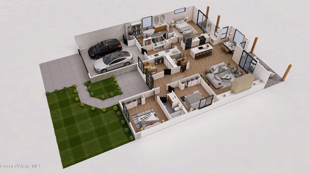 Photo of 624 Satchel, Spirit Lake, ID 83869 (MLS # 25-11209)