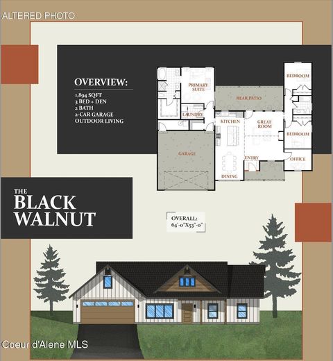 Photo of 1338 Tamarindo Ln, Hayden, ID 83835 (MLS # 26-236)