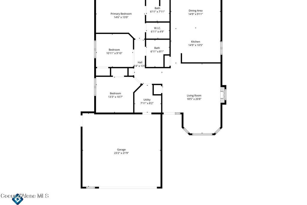 Photo of 5707 Steamboat Bend Bend, Post Falls, ID 83854 (MLS # 25-10199)