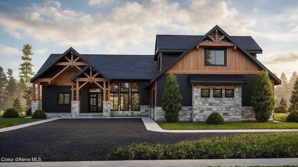 Photo of 215 White Cloud Dr, Sandpoint, ID 83864 (MLS # 25-4466)