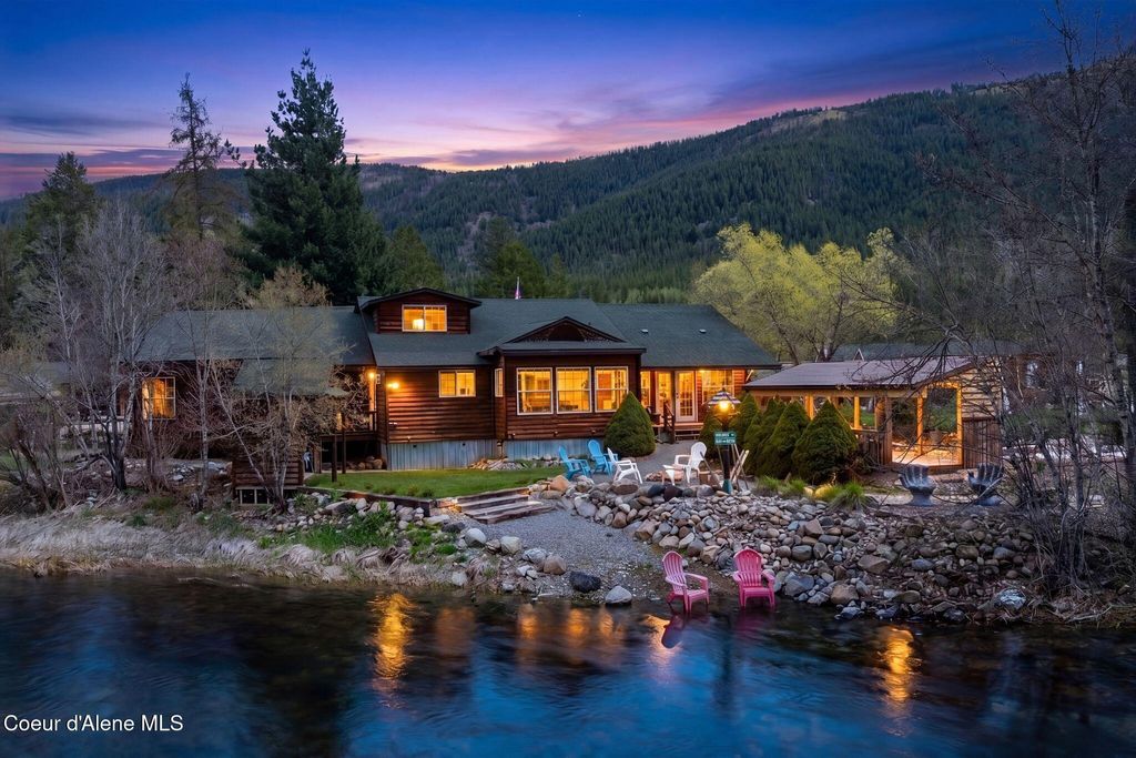 Photo of 5634 Moyie River River, Bonners Ferry, ID 83805 (MLS # 26-4755)