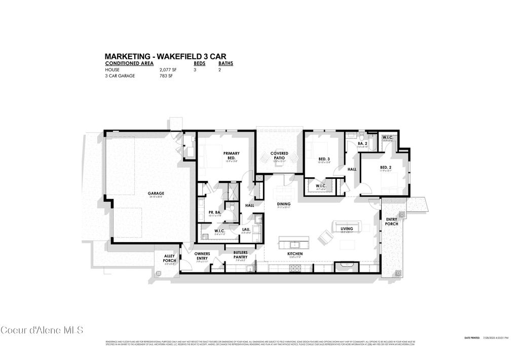 Photo of 4428 HIDE AWAY Ln, Coeur dAlene, ID 83815 (MLS # 25-11483)