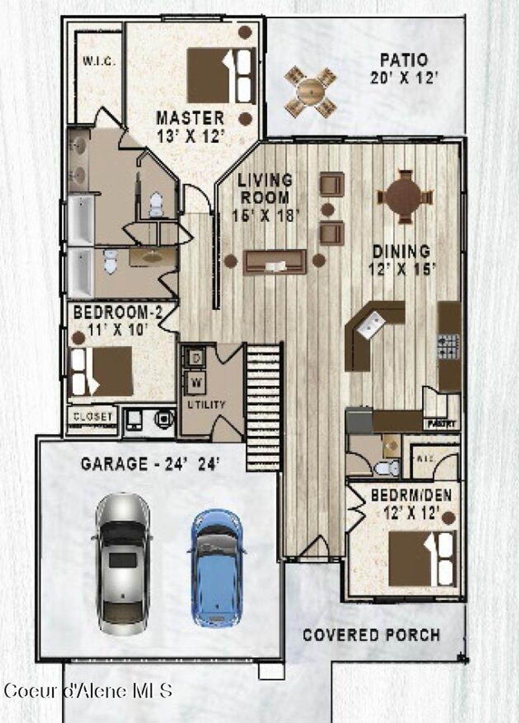 Photo of Lt 4 Blk2 Valley, Oldtown, ID 83822 (MLS # 25-3643)