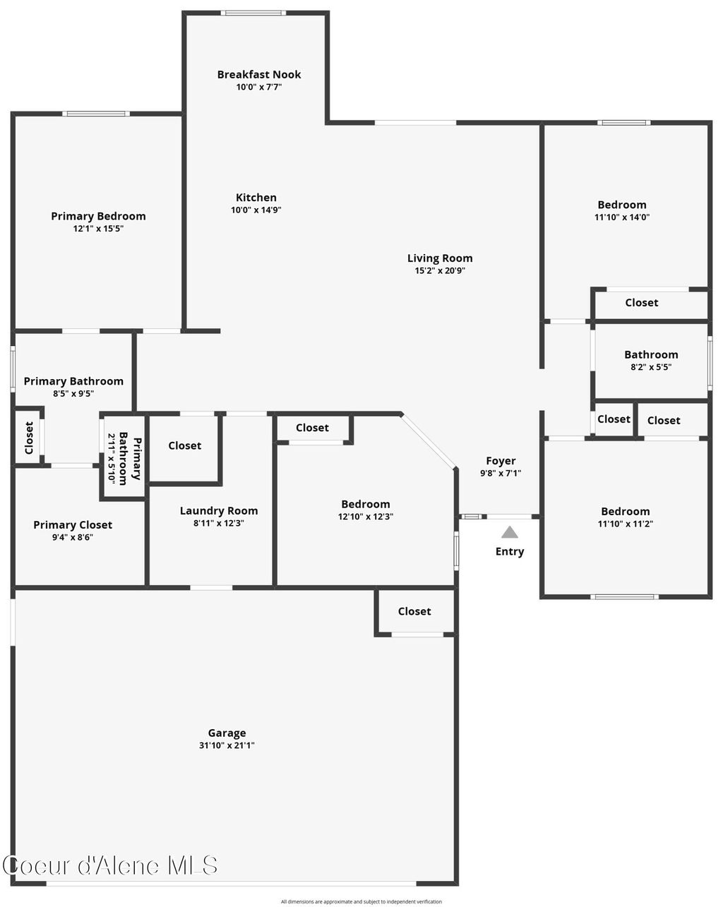 Photo of 936 Valley St, Oldtown, ID 83822 (MLS # 26-1393)