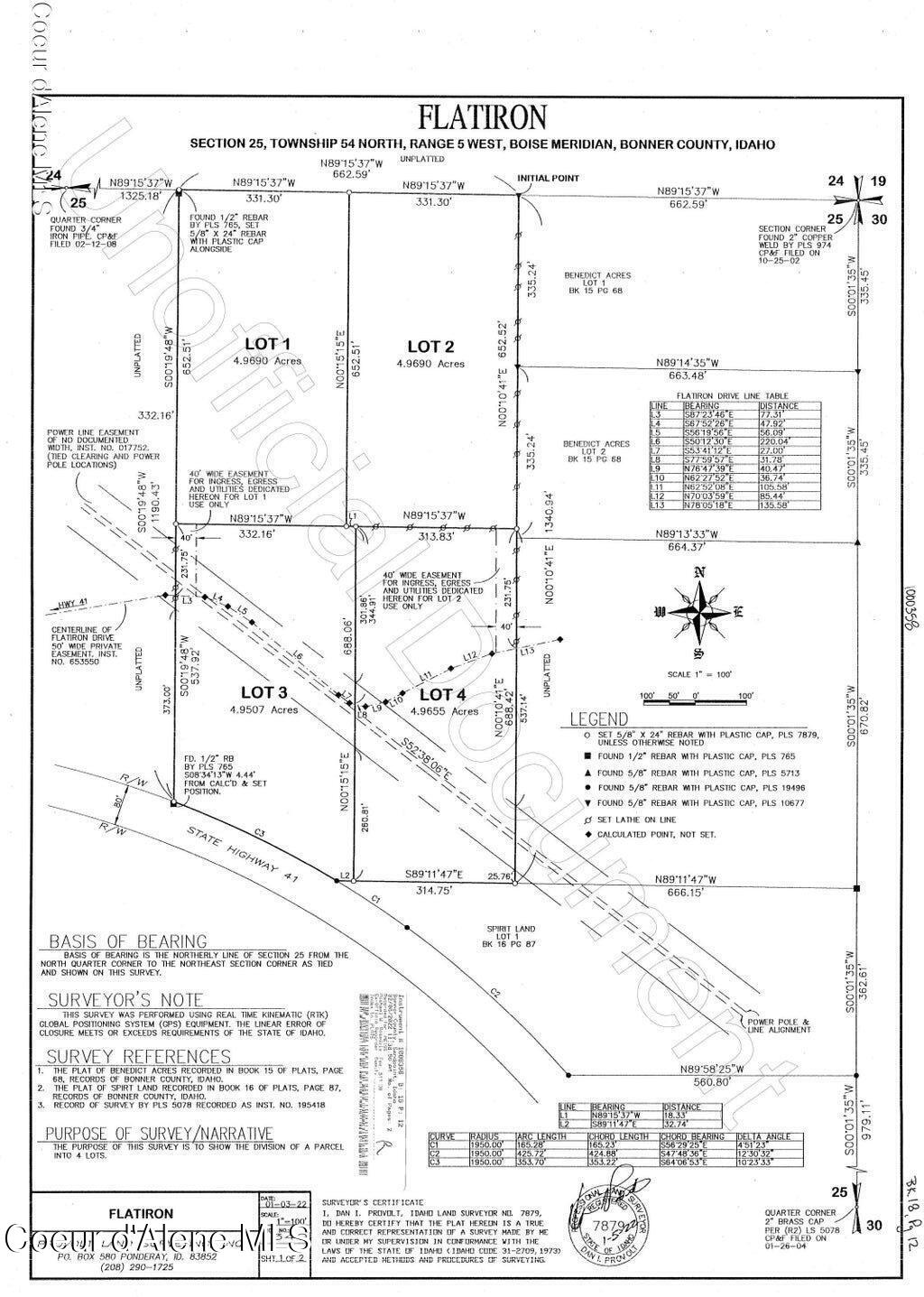 Lot 3 Flat Iron, Spirit Lake, Idaho image 48