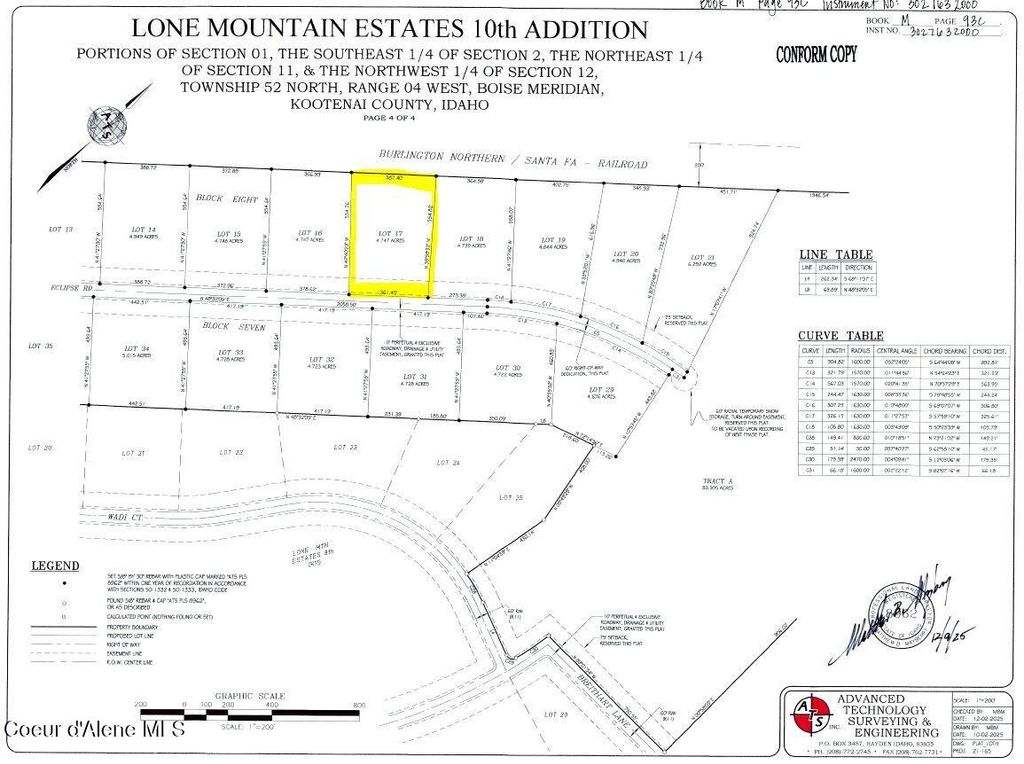 Photo of L17B8 Eclipse, Rathdrum, ID 83858 (MLS # 26-1789)