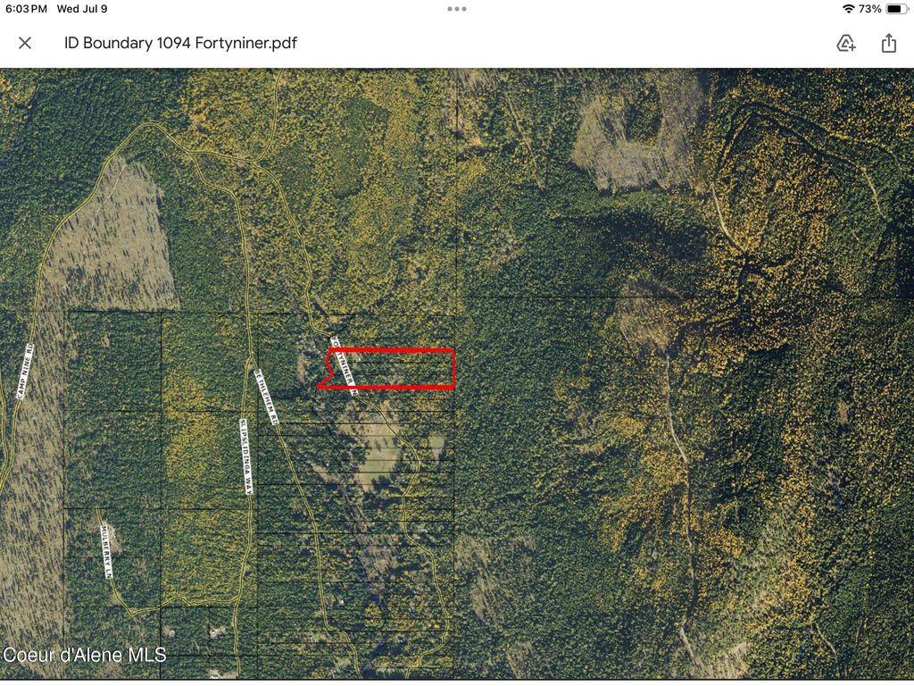 Photo of 1094 Fortyniner Ln, Bonners Ferry, ID 83805 (MLS # 25-7484)