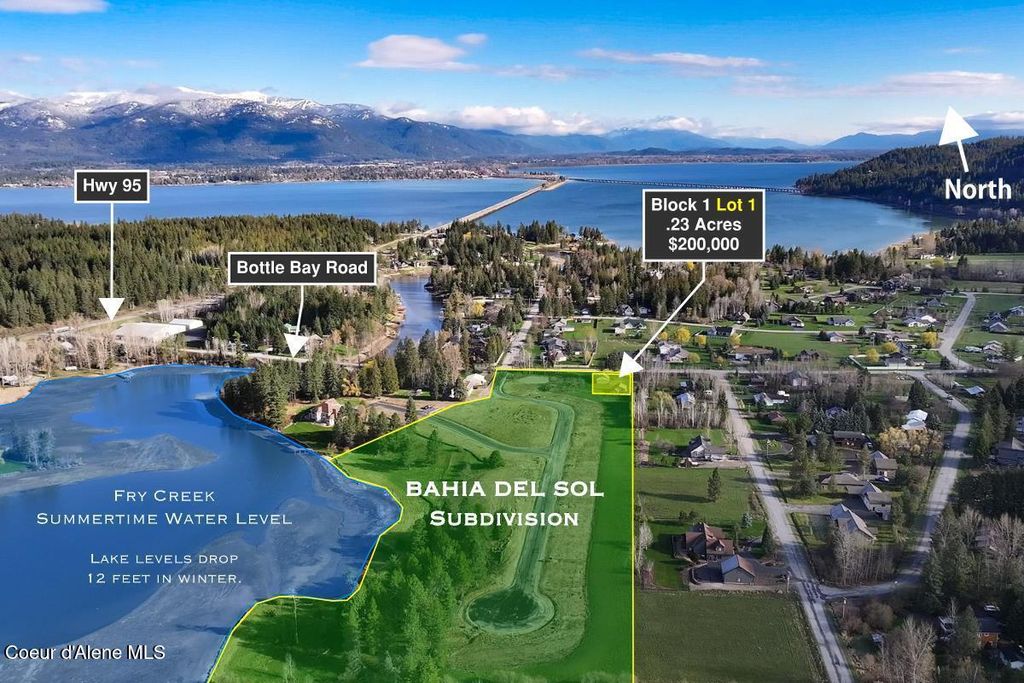 Photo of Bk 1 Lot 1 Bottle Bay Road Road, Sagle, ID 83860 (MLS # 26-3643)