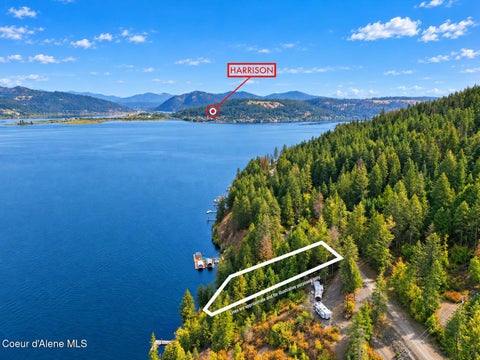 Vacant Land For Sale - 90FT Waterfront Lot, Cottonwood Bay<br/> Worley, ID 83876