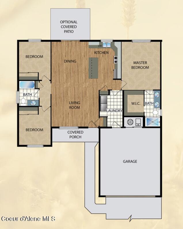 Photo of Lt 3 Blk 3 Valley, Oldtown, ID 83822 (MLS # 26-4020)