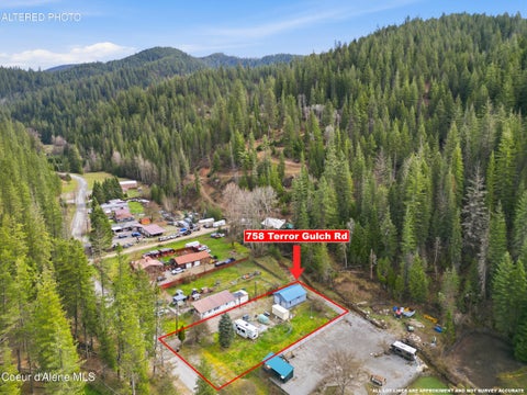 Vacant Land For Sale - 758 Terror Gulch<br/> Osburn, ID 83849