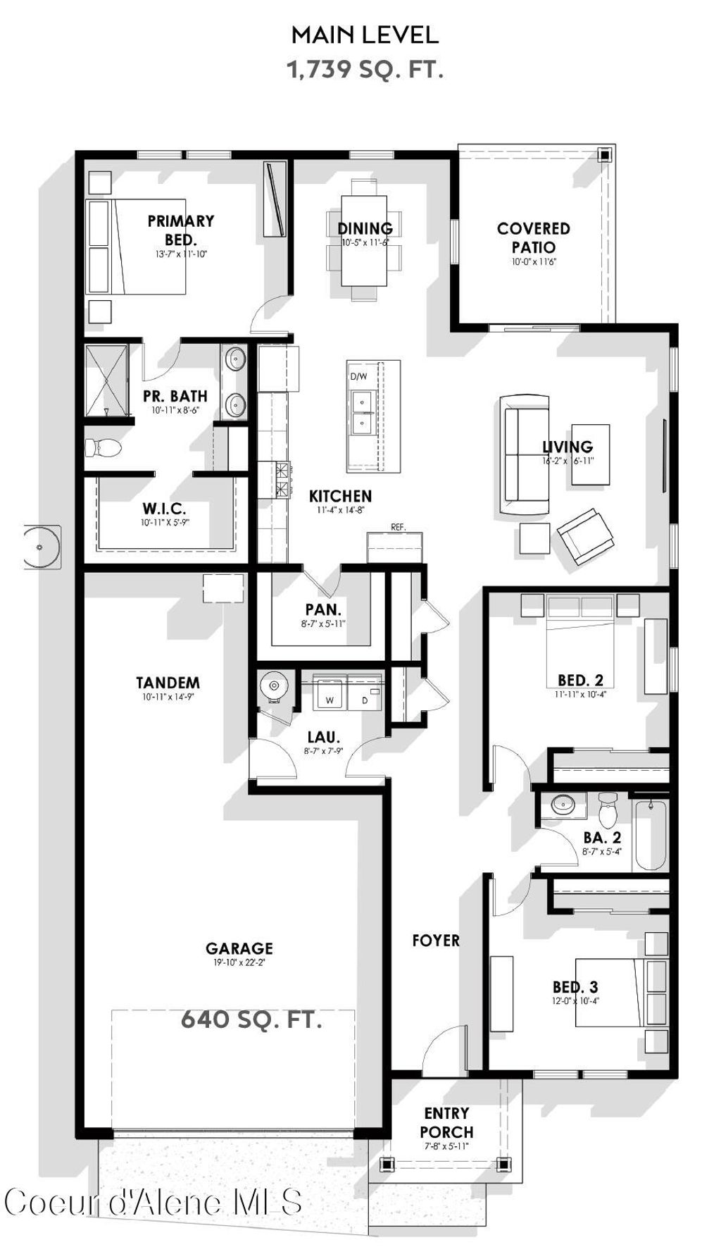 Photo of 3216 Darwin Fox, Post Falls, ID 83854 (MLS # 25-9671)