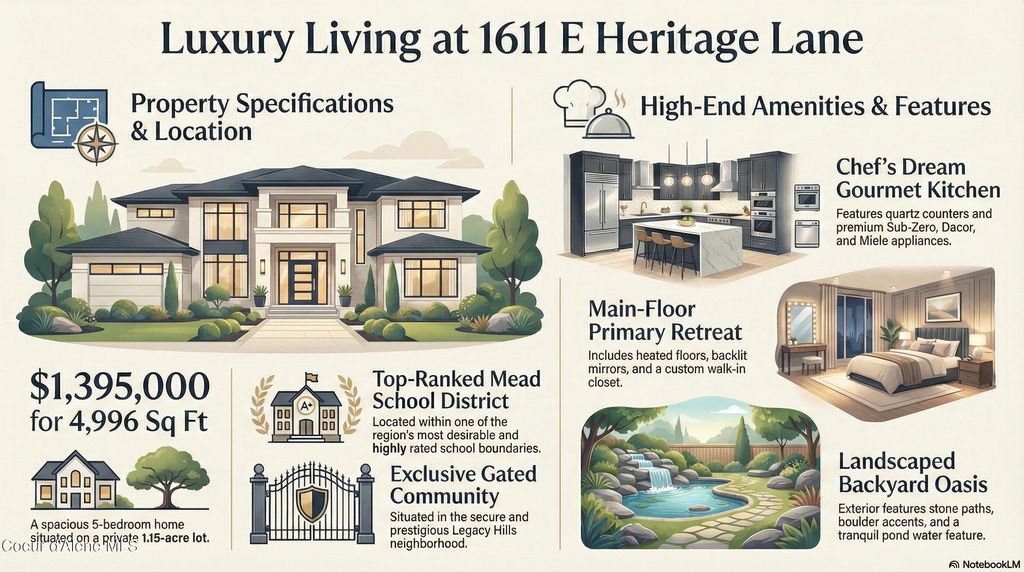 Photo of 1611 Heritage Ln, Spokane, WA 99208 (MLS # 25-11406)