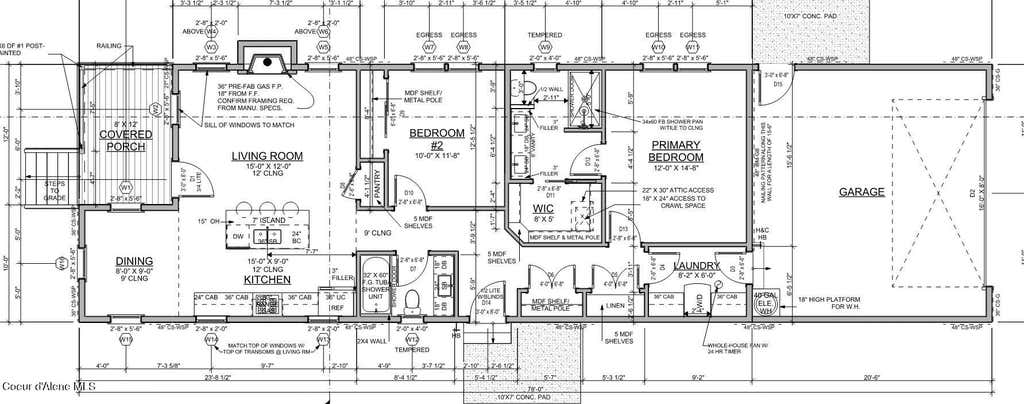 Photo of 317 Penstemon RD, Hayden, ID 83835 (MLS # 26-8657)