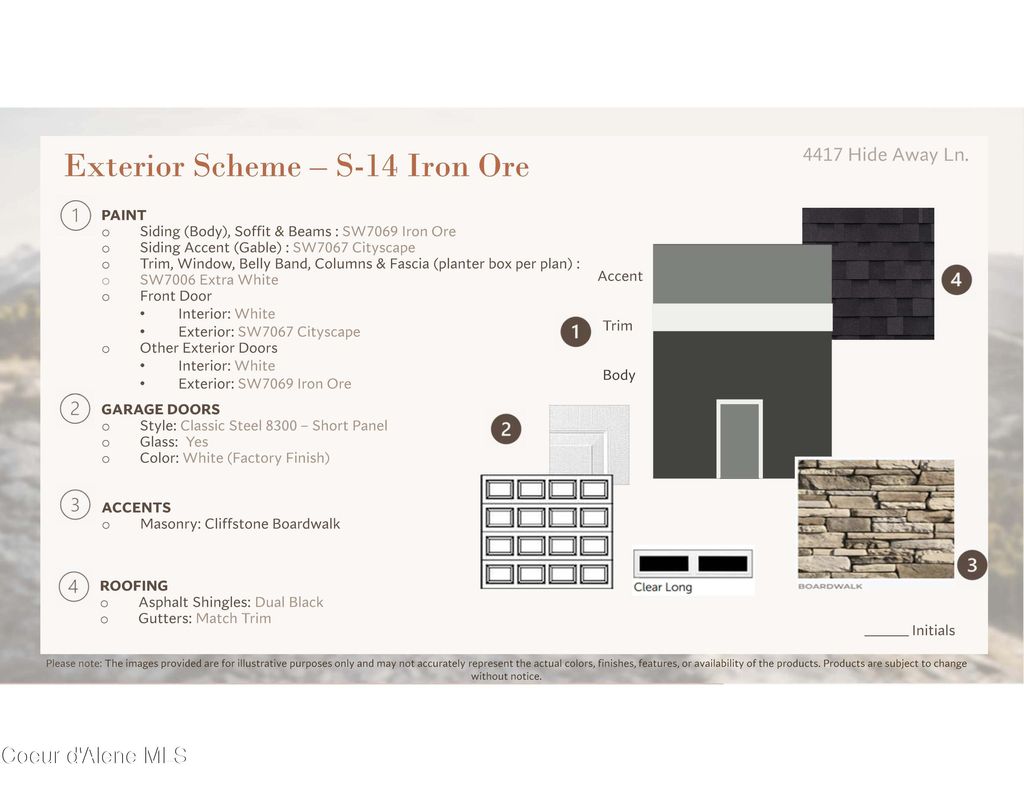 Photo of 4417 HIDE AWAY Ln, Coeur dAlene, ID 83815 (MLS # 25-11478)