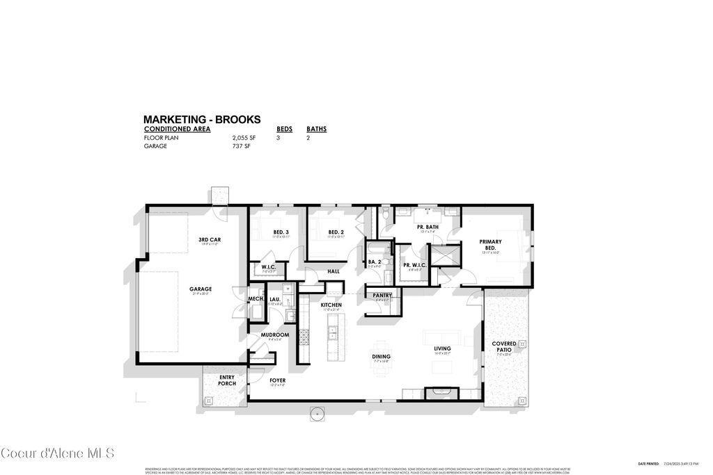 Photo of 4417 HIDE AWAY Ln, Coeur dAlene, ID 83815 (MLS # 25-11478)