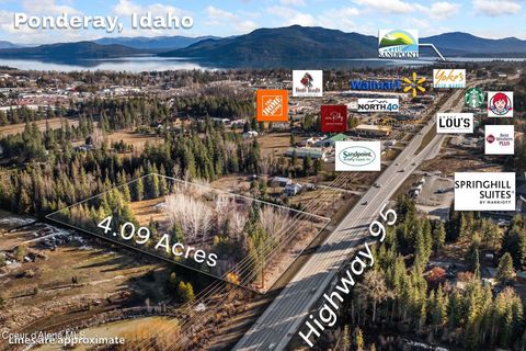 Vacant Land For Sale - 477545 Us-95<br/> Ponderay, ID 83852