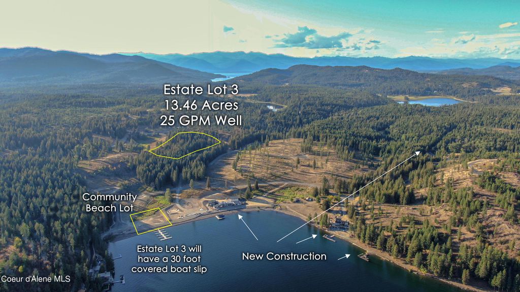 Photo of Est Lot 3 Camp Bay Estates Estates, Sagle, ID 83860 (MLS # 26-3727)