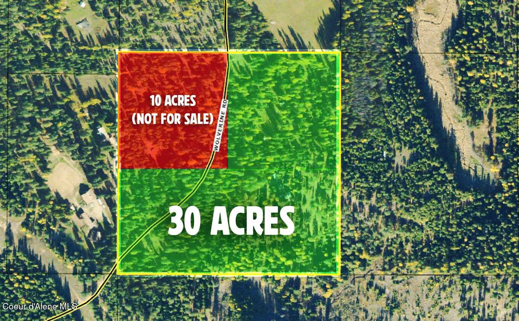 Photo of 631 Wolverine Rd, Moyie Springs, ID 83845 (MLS # 25-7527)