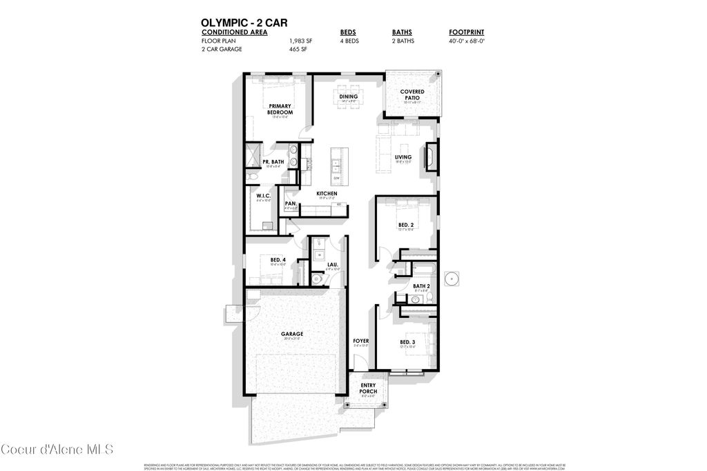 Photo of 6653 Alecat, Coeur dAlene, ID 83815 (MLS # 26-6690)