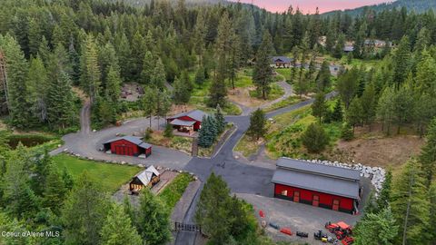 Photo of 10439 Cougar Gulch Rd, Coeur dAlene, ID 83814 (MLS # 26-6561)