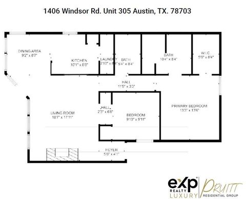 Tiny photo for 1406 Windsor RD #305, Austin, TX 78703 (MLS # 7300115)