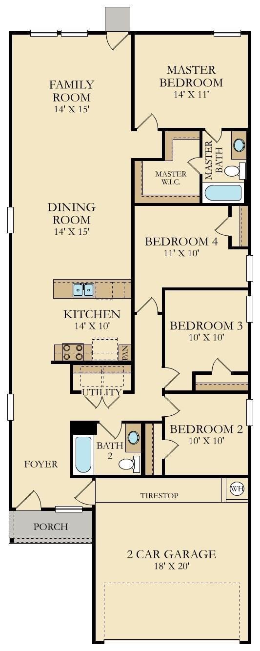 Austin, Texas 78744, United States, 3 Bedrooms Bedrooms, ,2 BathroomsBathrooms,Residential,Active,135179