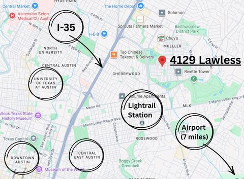 Tiny photo for 4129 Lawless ST, Austin, TX 78723 (MLS # 6826802)