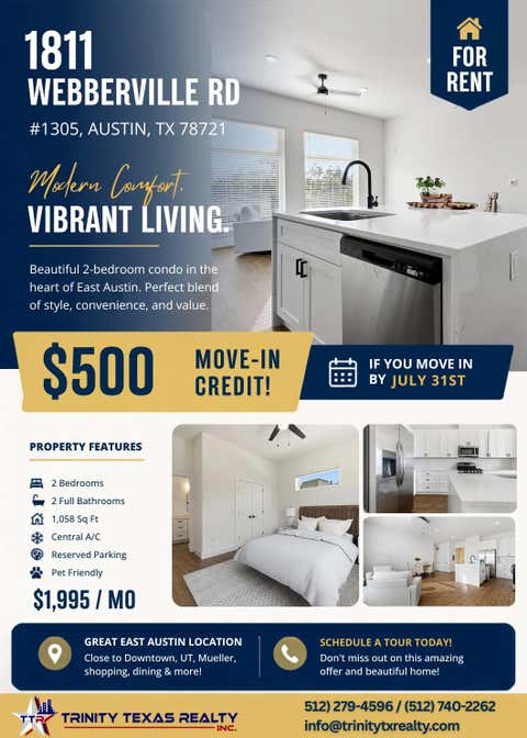 Photo of 1811 Webberville RD #1305, Austin, TX 78721 (MLS # 4679870)