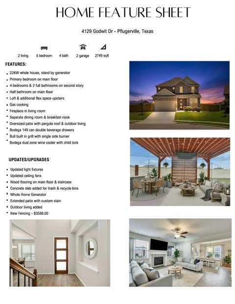Tiny photo for 4129 Godwit DR, Pflugerville, TX 78660 (MLS # 8670333)
