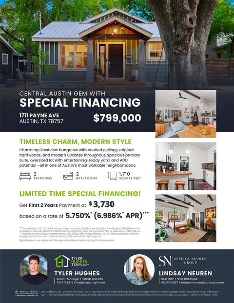 Tiny photo for 1711 Payne Ave, Austin, TX 78757 (MLS # 7408016)