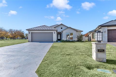 105 Gillespie CT Horseshoe Bay TX 78657