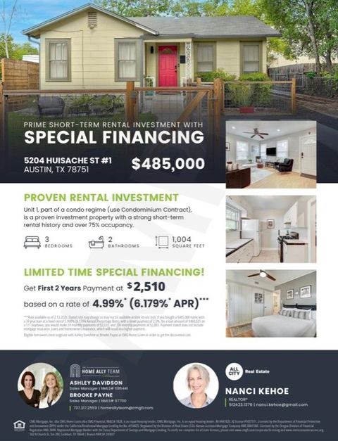 Tiny photo for 5204 Huisache ST #1, Austin, TX 78751 (MLS # 3997244)