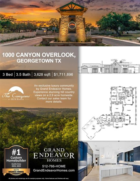 1000 Canyon Overlook Georgetown TX 78633