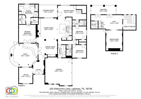 Tiny photo for 102 Kildrummy LN, Austin, TX 78738 (MLS # 7432298)