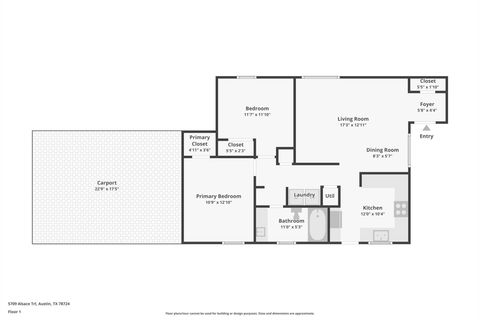 Tiny photo for 5709 Alsace TRL, Austin, TX 78724 (MLS # 4159841)