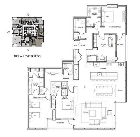 Tiny photo for 301 West Ave #5603, Austin, TX 78701 (MLS # 5654143)