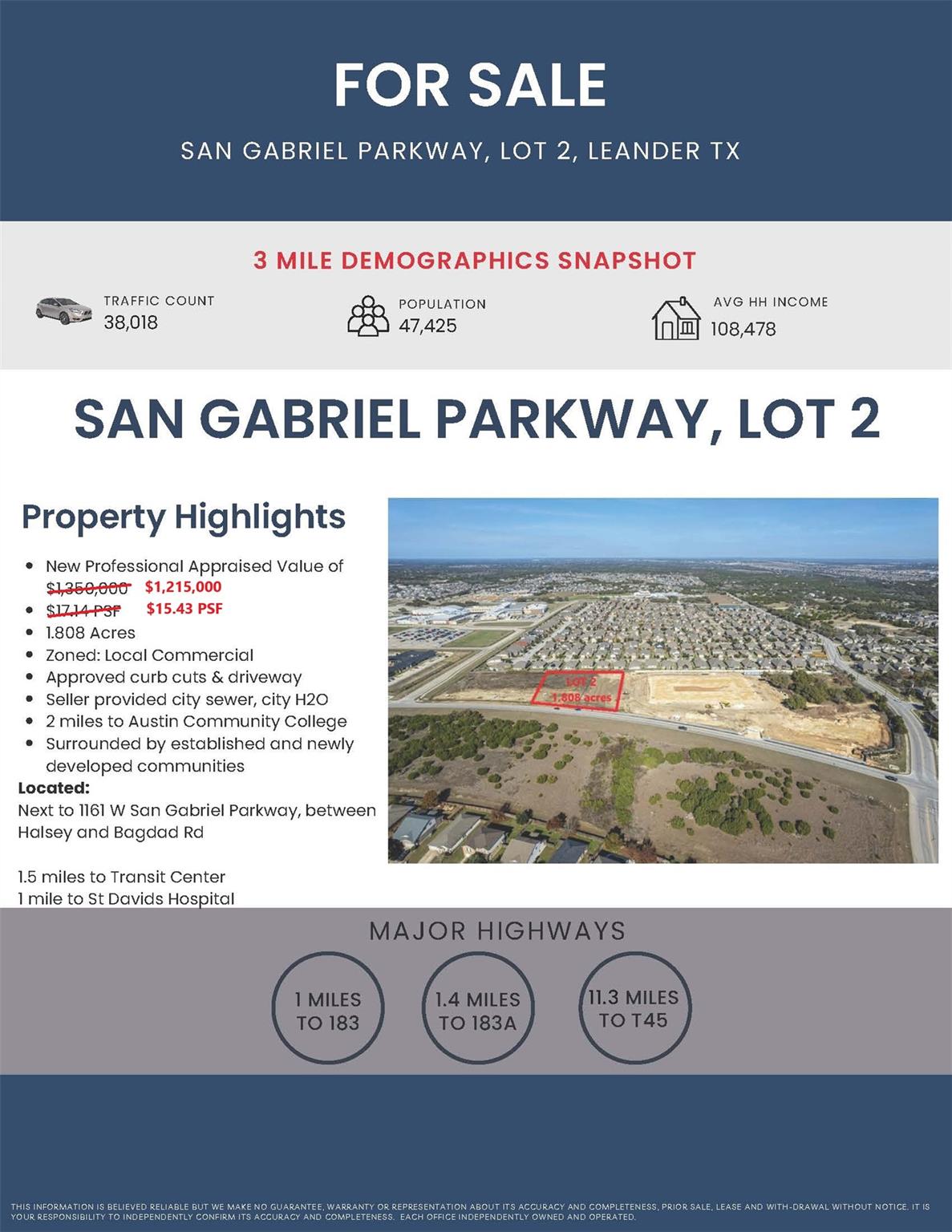 TBD W San Gabriel PKWY