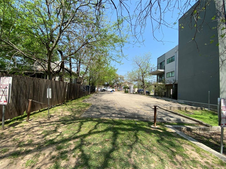 from the back of the property looking towards 7th Street