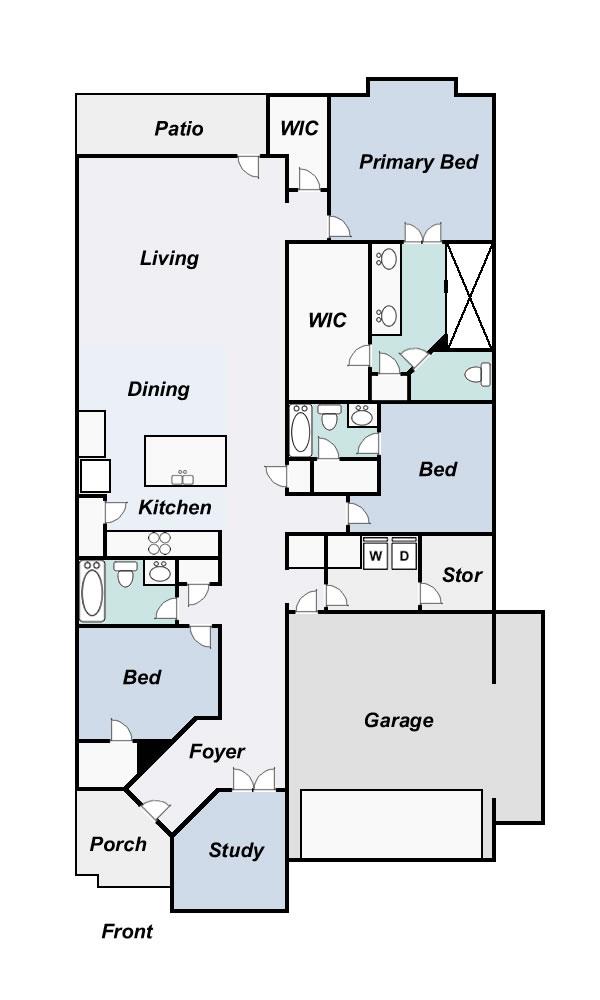 501 Sixpence LN