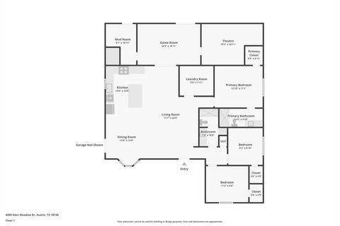 Tiny photo for 6009 Glen Meadow DR, Austin, TX 78745 (MLS # 6034123)