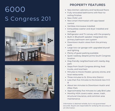 Tiny photo for 6000 S Congress Ave #201, Austin, TX 78745 (MLS # 4709988)
