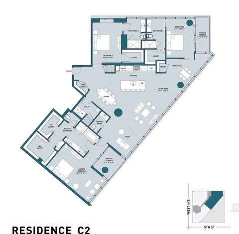 Tiny photo for 501 West Ave #3803, Austin, TX 78701 (MLS # 6826986)