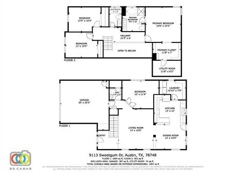 Tiny photo for 9113 Sweetgum DR #160, Austin, TX 78748 (MLS # 6013759)