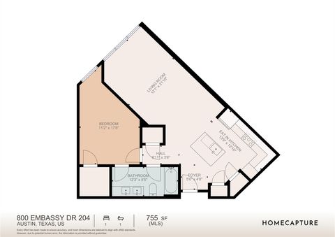 Tiny photo for 800 Embassy DR #204, Austin, TX 78702 (MLS # 9240955)