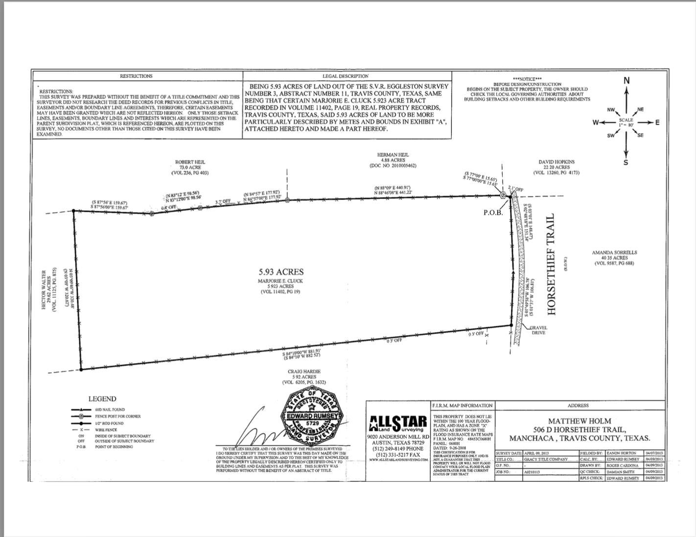 506 Horsethief TRL D