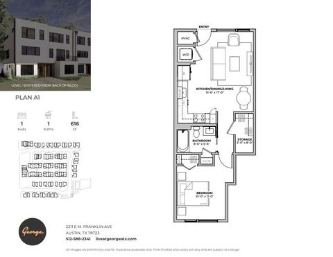 Tiny photo for 3613 Jetson WAY #1103, Austin, TX 78723 (MLS # 5773081)