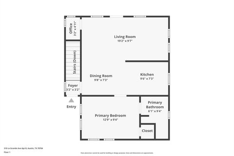 Tiny photo for 310 B LEGRANDE Ave, Austin, TX 78704 (MLS # 1352079)
