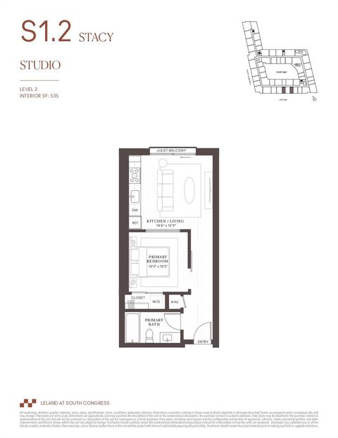 Tiny photo for 2121 S Congress Ave #220, Austin, TX 78704 (MLS # 8434265)